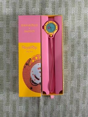 Swatch Royal Pop Pink Yellow Blue Watch